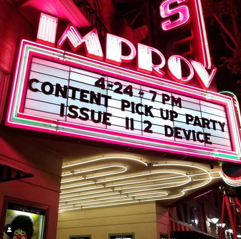 Pick-up Party at the Improv