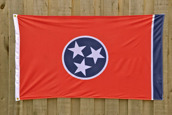 Red Tennessee Flag by Volunteer Traditions