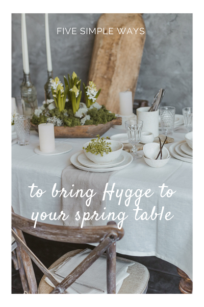 Tips for Easter table setting