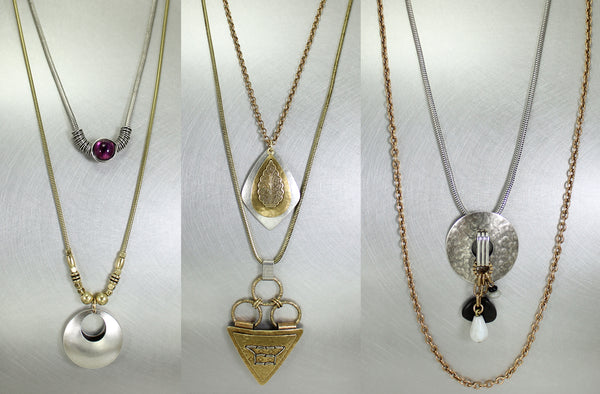 Necklaces After cleaning