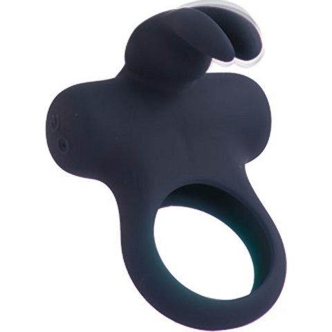 Frisky Bunny Rechargeable Vibrating Cock Ring