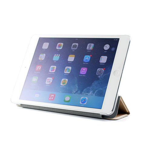See Through Show Lace White and Gold iPad mini Case | Prodigee