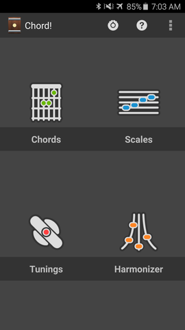 Chord! Android Guitar Chord App