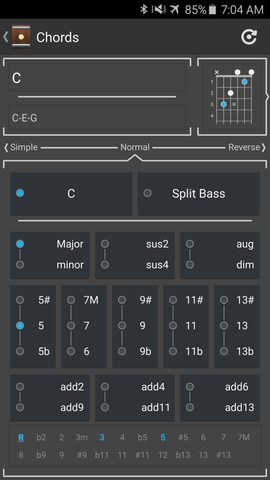Chord! Android Guitar Chord App