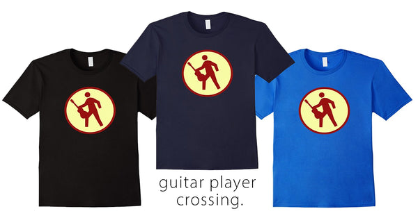 Guitar Player Crossing