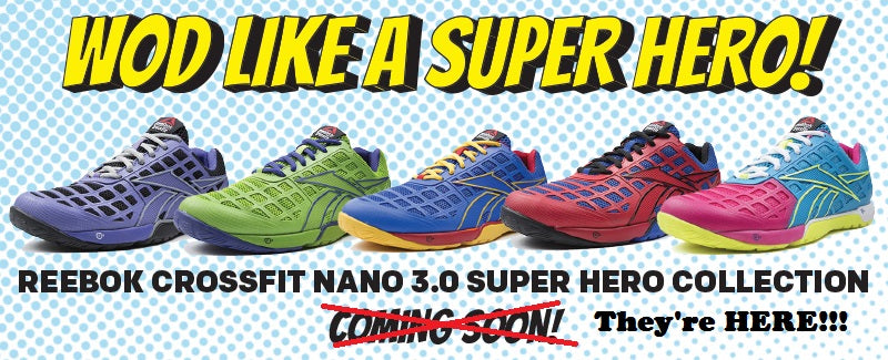 reebok nano 3.0 womens superhero