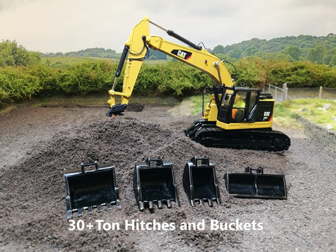 30+ Ton Hitches & Buckets