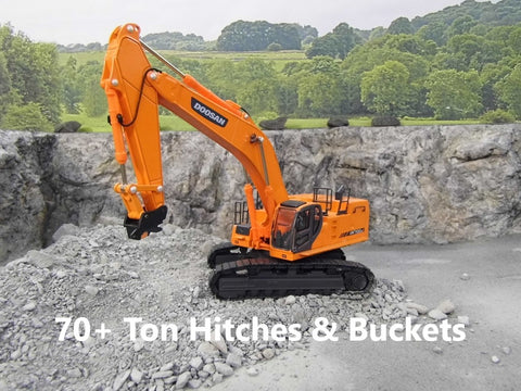 70+ Ton Hitches & Buckets