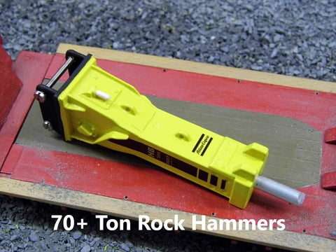70+ Ton Rock Hammers