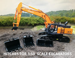 hitches for 1-50 scale excavators