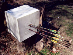 Archery target made with Hard SunMate (T50E)