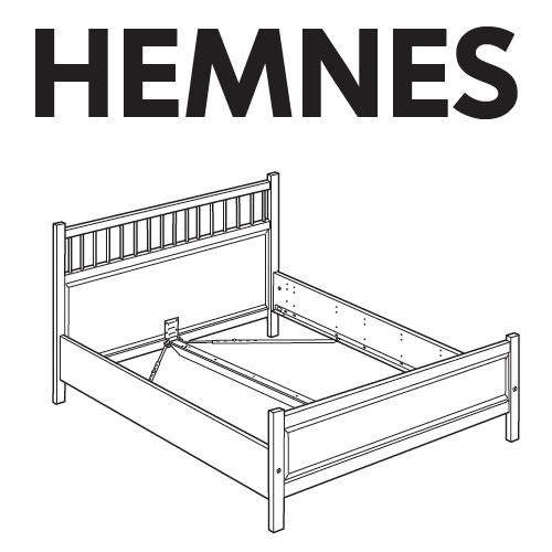 IKEA HEMNES Bed Frame Replacement Parts – 0