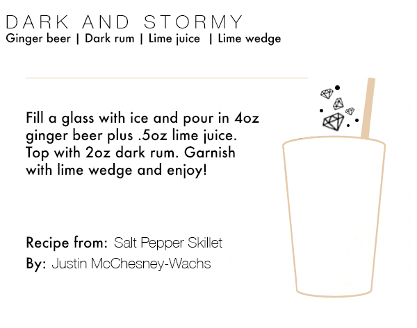 DARK AND STORMY RECIPE