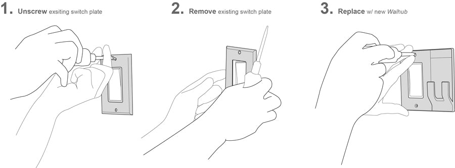 install switch plates