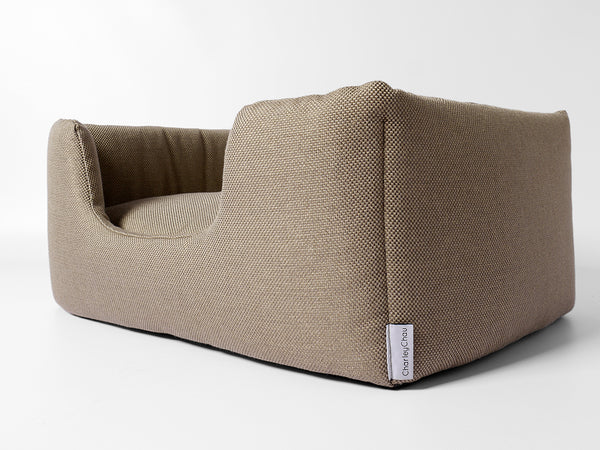 The Deeply Dishy Luxury Dog Bed in Weave by Charley Chau