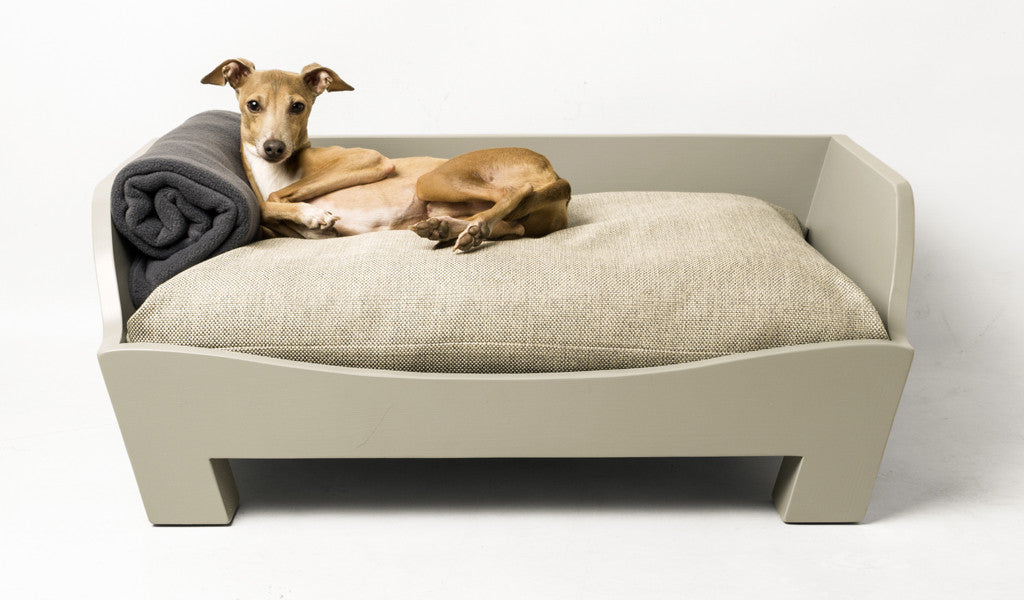 Raised Wooden Dog Bed