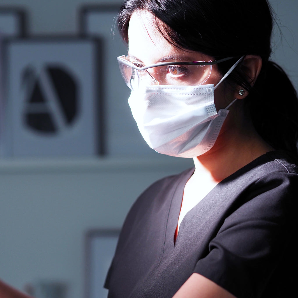 Dr. Anjali About to perform a procedure