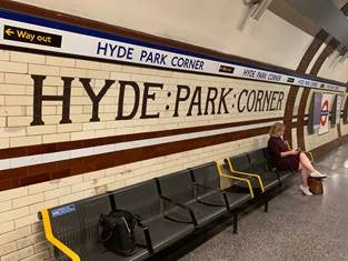 Captain Fawcett blog: Hyde Park underground
