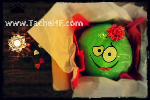 Tache I'm Sick of Green Expressive Microbead Squishy Emoji Smiley Face Throw Lounge Pillow Cushion