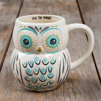 Folk Owl Mug