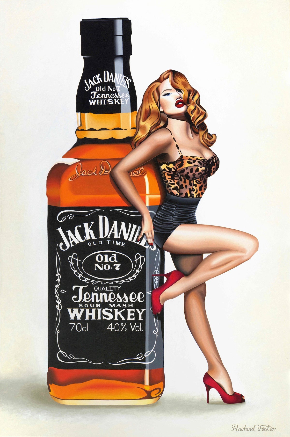 Sexy nude art jack daniels girls