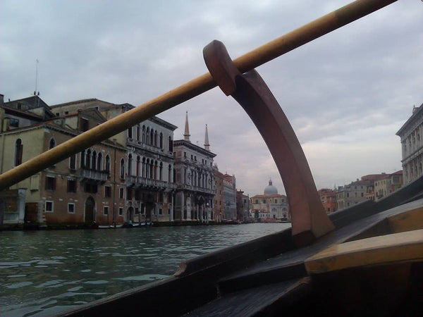 Stand Up Paddling in Venice with gondola