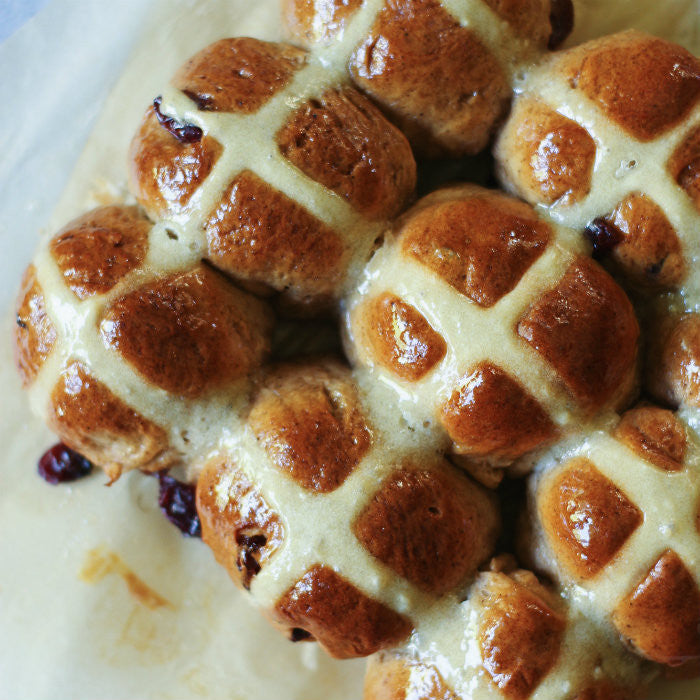 Hot Cross Buns | Homemade Hot Cross Buns Recipes | Easter