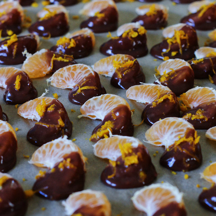 Chocolate Dipped Mandarins
