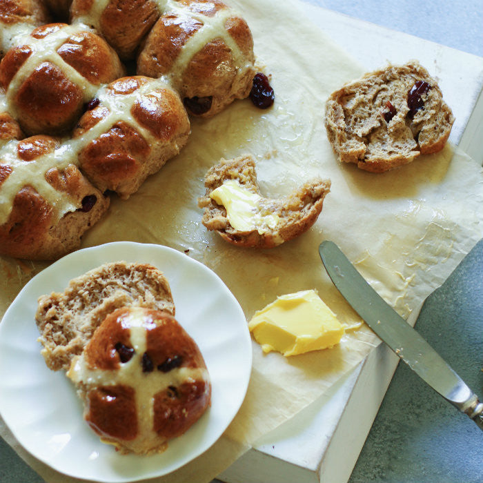 Hot Cross Buns | Homemade Hot Cross Buns Recipes | Easter