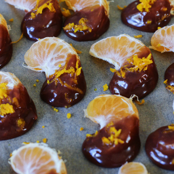 Chocolate Dipped Mandarins