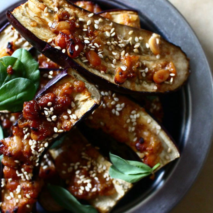 Roasted Miso Eggplant Recipe