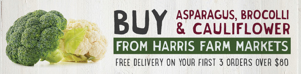 Buy Fresh Asparagus, Broccoli, Cauliflower Online From Harris Farm Markets