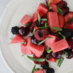 Crimson Fruit Salad with Tarragon