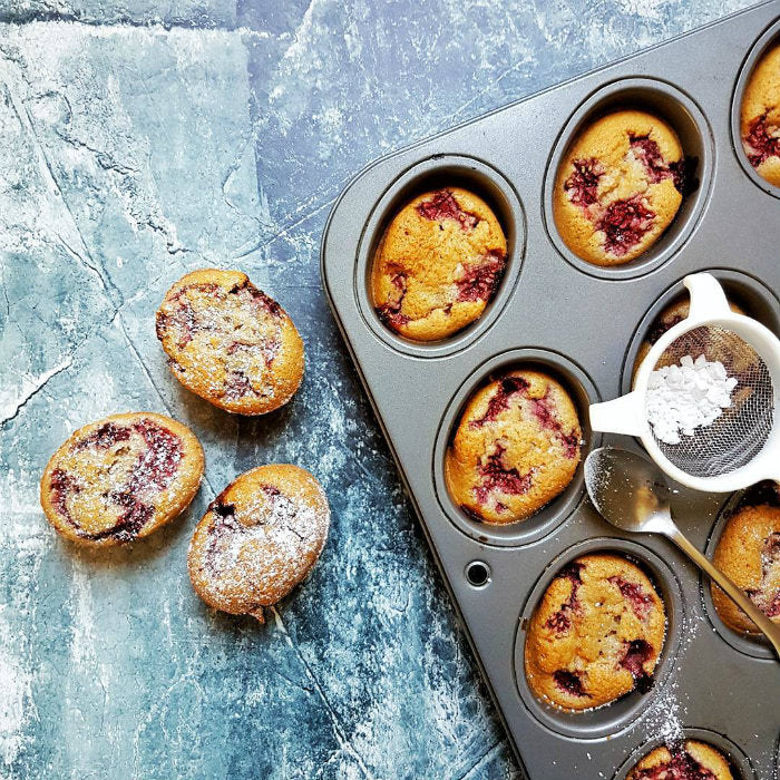 Raspberry Financiers