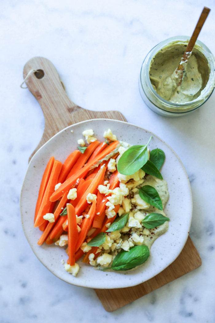 carrot and hommus recipe