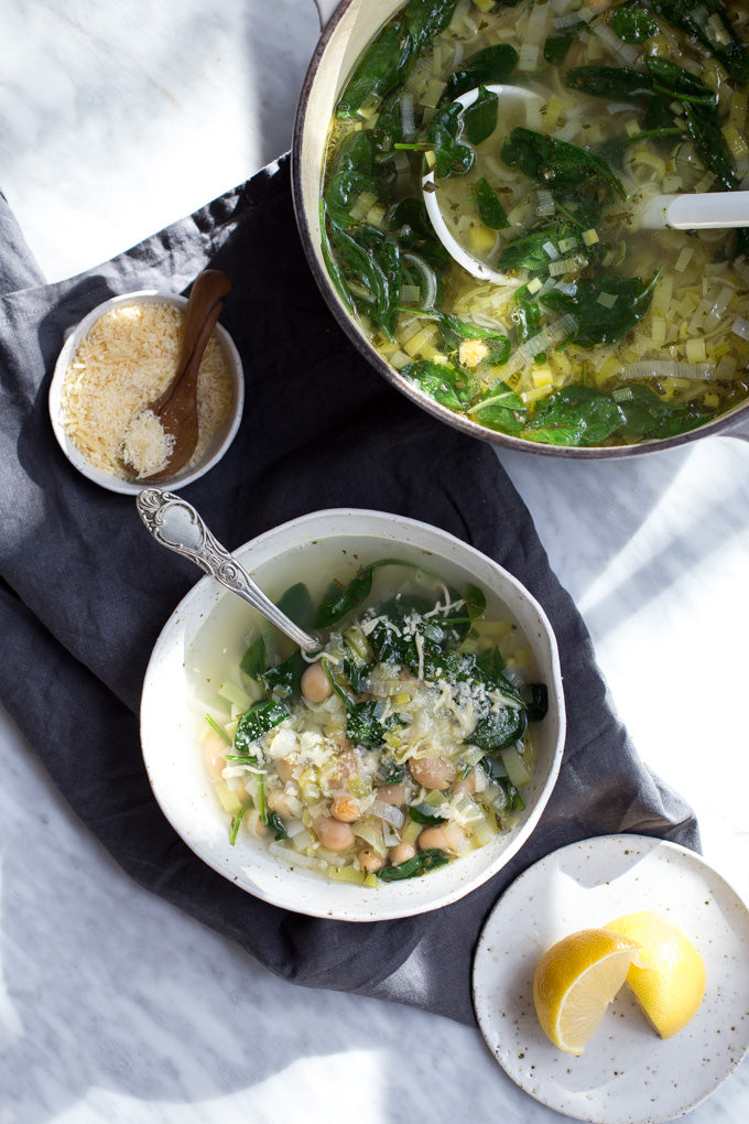 leek and bean soup recipe