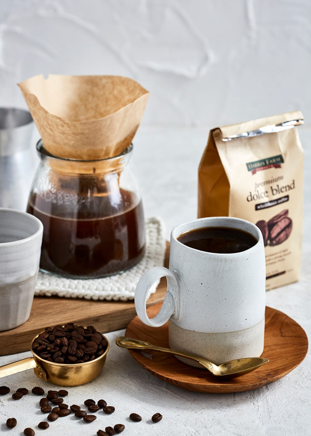 pour over different types of coffee