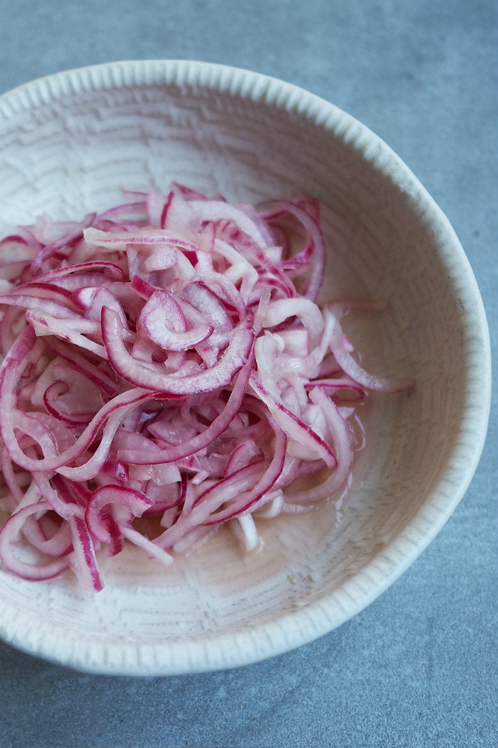 quick pickled spanish onion
