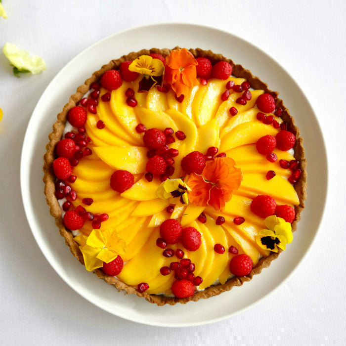 Summer Tart with Mango - Brown Paper Nutrition