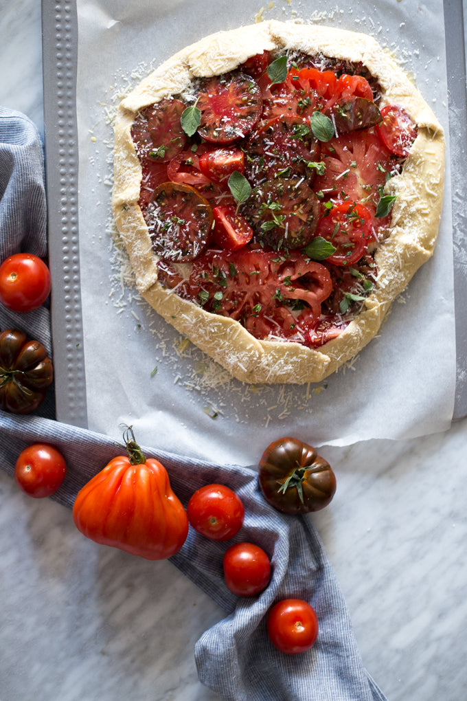 Delicious Tomato and Ricotta Galette