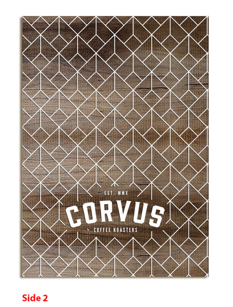 Corvus Coffee - Tabletop Sign