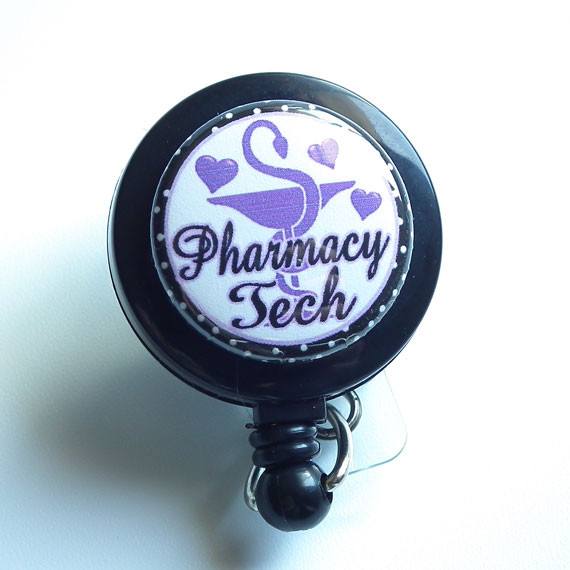  Pharmacy Tech Badge Reel