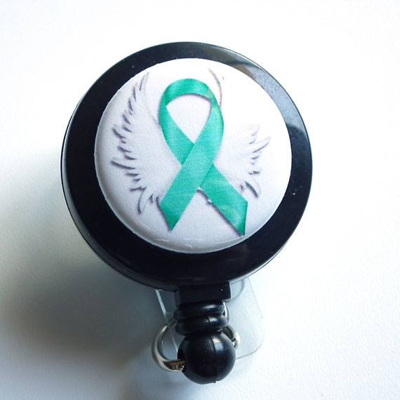  Teal Awareness Ribbon