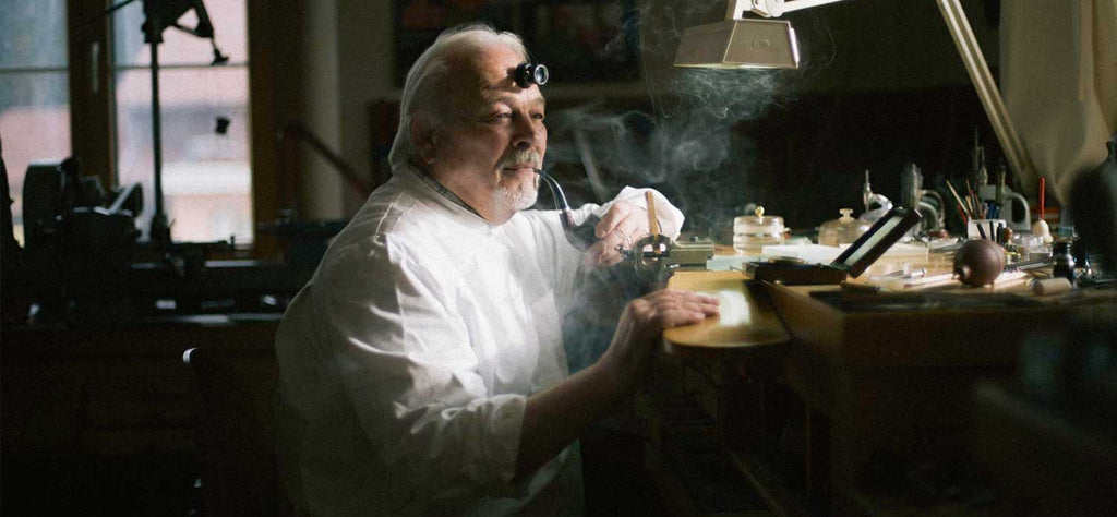 Philippe Dufour Watchmaker Working