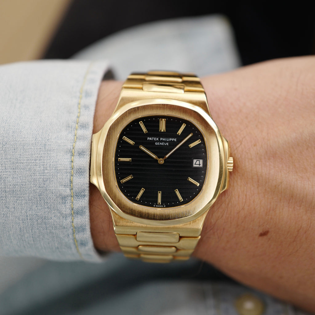 Patek Philippe Jumbo Nautilus 3700 Yellow Gold