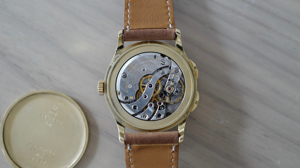12-400 HS Movement in a Patek Philippe Travel Time Ref. 2597 