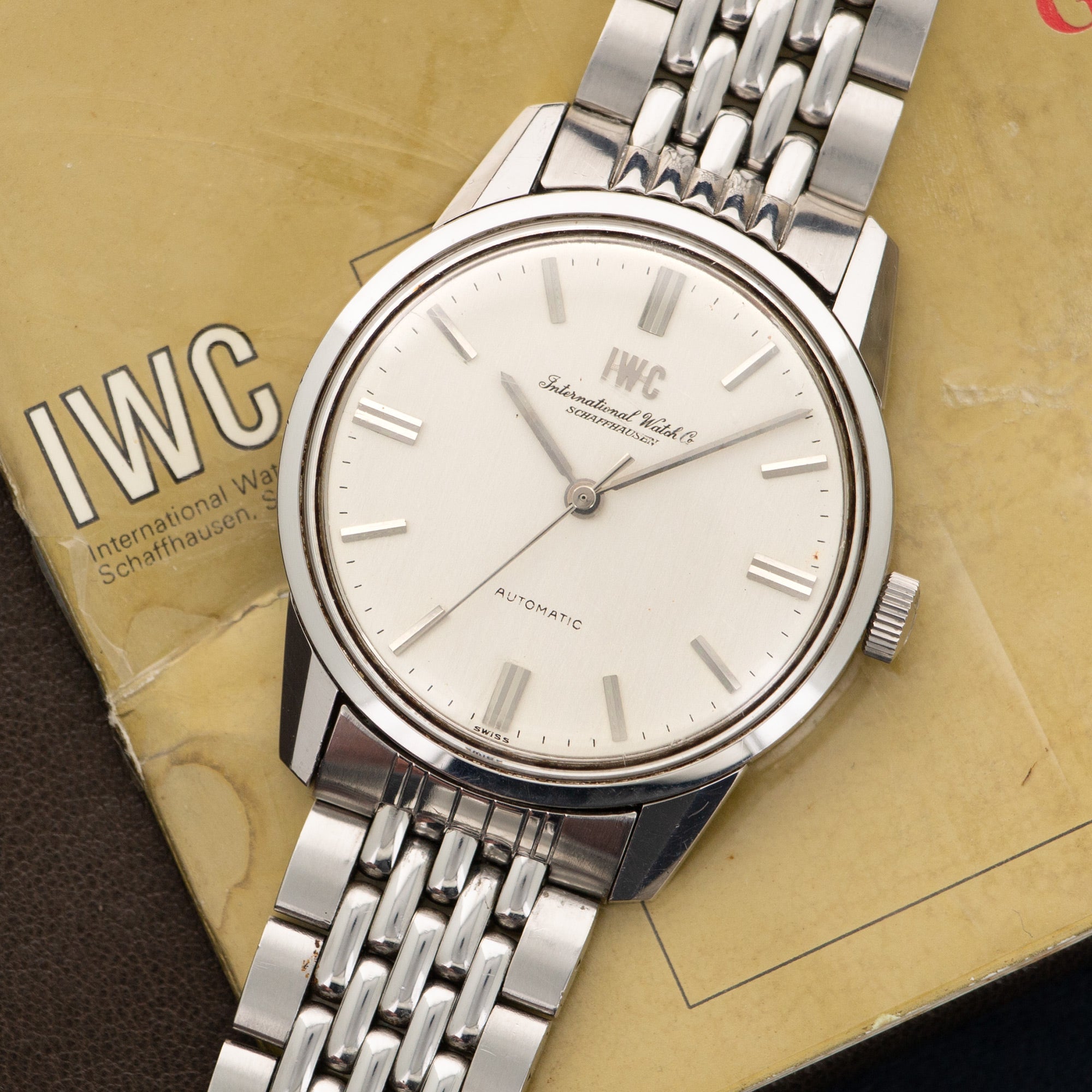 国内正規品】 純正IWC 67年4期 FRERES ジュビリーブレスレット GAY