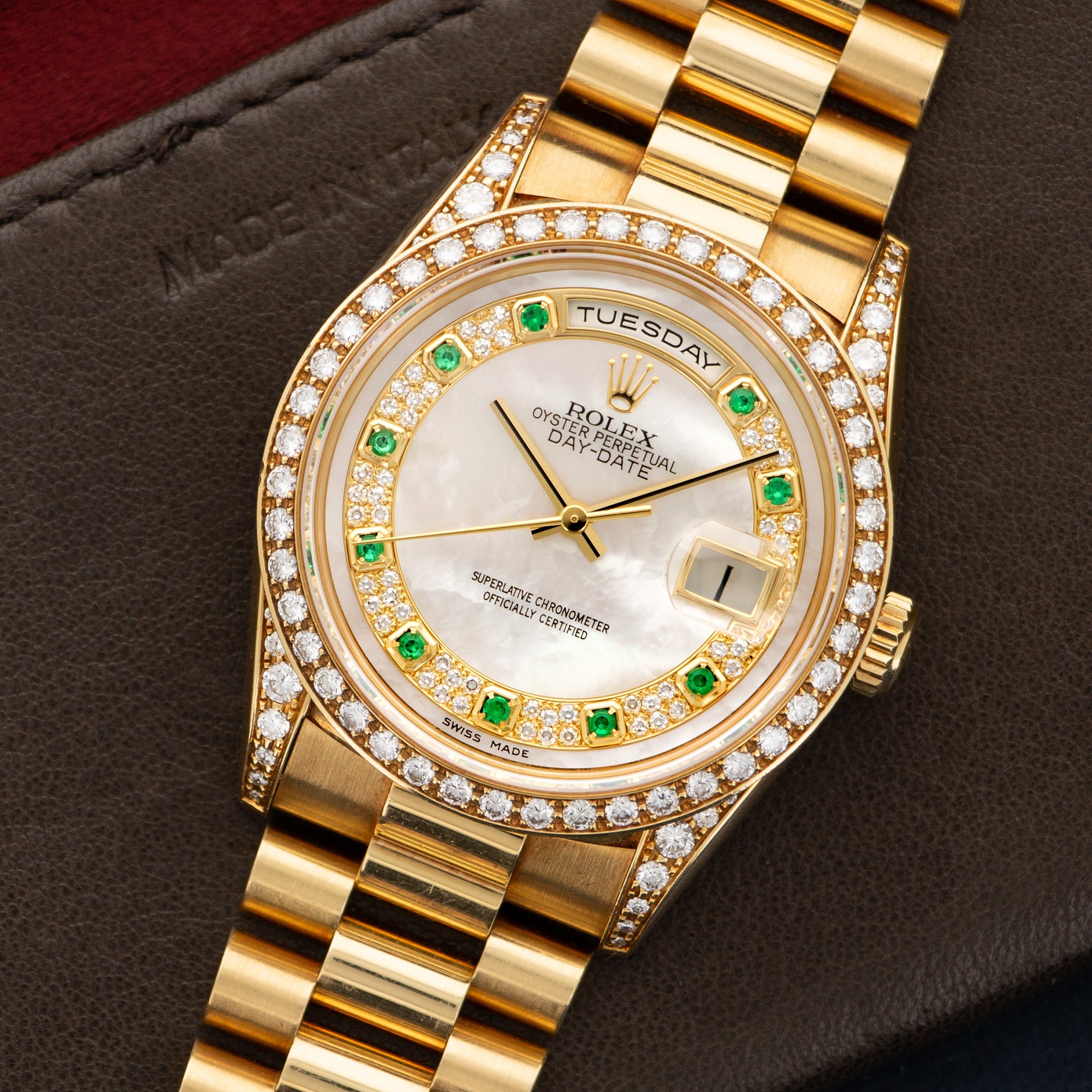 Rolex Day-Date 18388 18k YG – The Watches