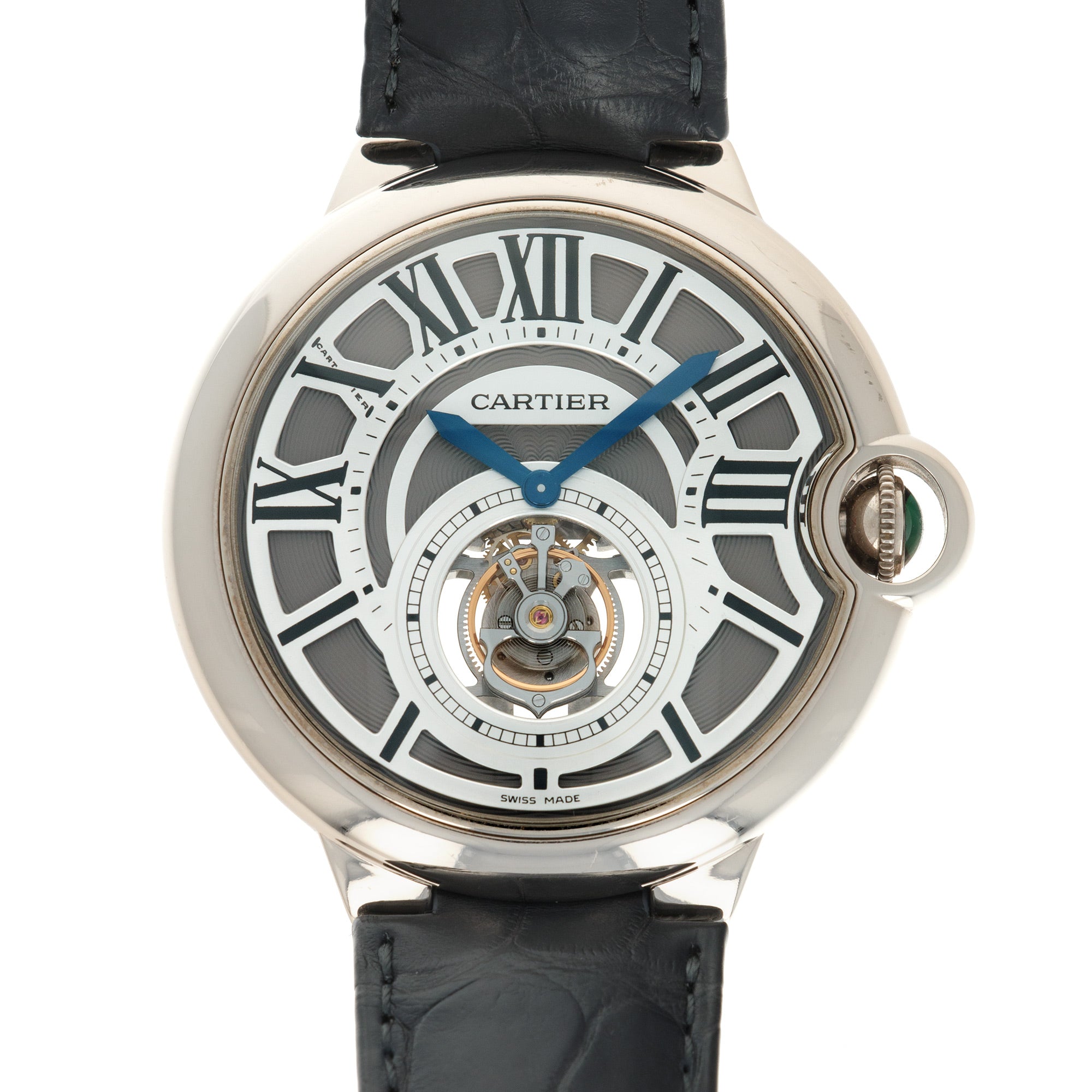 cartier blue ballon tourbillon