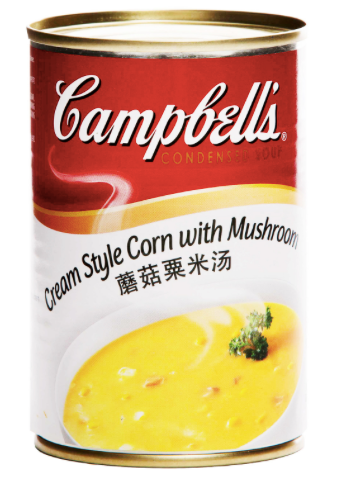 Cream Style Corn with Mushroom Soup [305g]-Taste Singapore